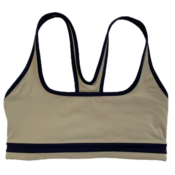 Splits59 Bianca Rigor Sports Bra in Dark Khaki / Indigo Size Small - Picture 3 of 10